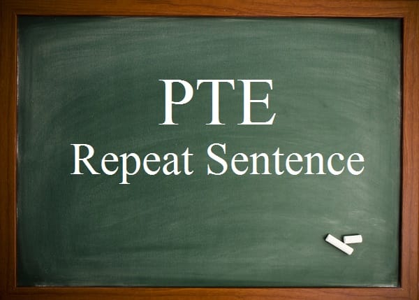 تکنیک تکرار جمله در آزمون PTE