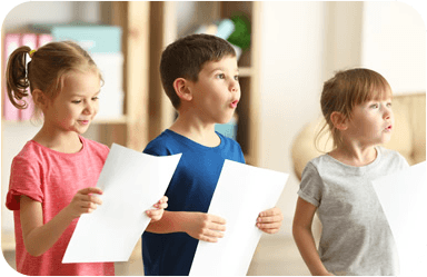 کلاس های زبان فوق برنامه برای کودکان