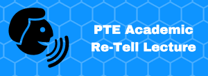 how to score pte retell lecture